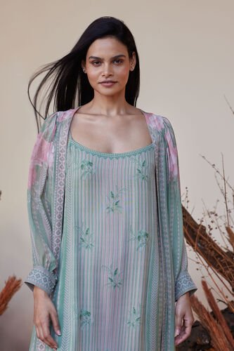 Sama Overlayer Dress - Sage, Sage, image 4